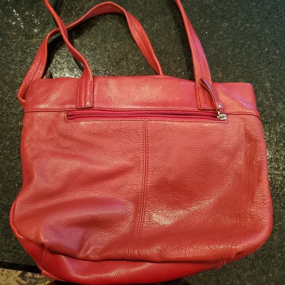 Giani Bernini red shoulder bag - Picture 8 of 9